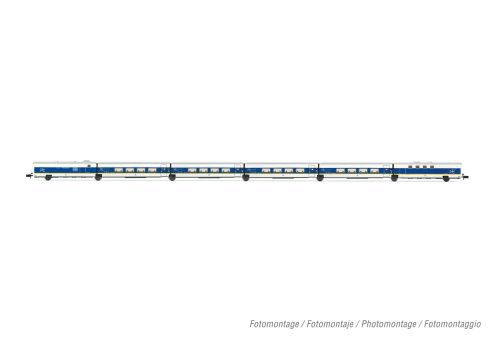 Arnold HN4462 RENFE 6-unit set Talgo 200 weiss/blau mit gelben Streifen  Ep.V